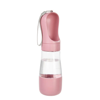 Portable Pet Water Bottle & Food Container - Bascora