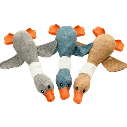 Pet Goose Sound Toy - Bite Resistant Dog Cat Toy - Bascora
