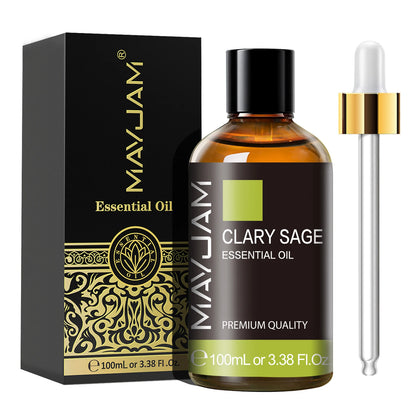 Essential Oil Set with Dropper - Aromatherapy Oils for Diffusers - Bascora