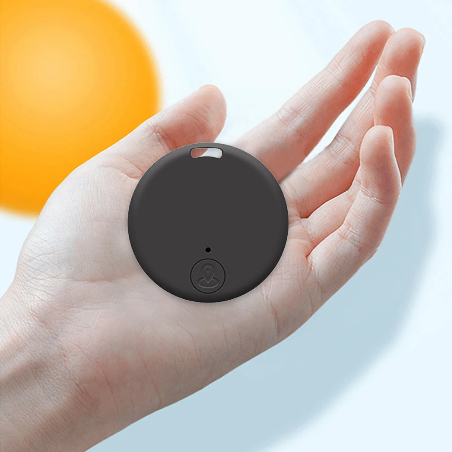 Mini porte-clés avec alarme et localisateur GPS - Étiquette intelligente pour animaux et clés