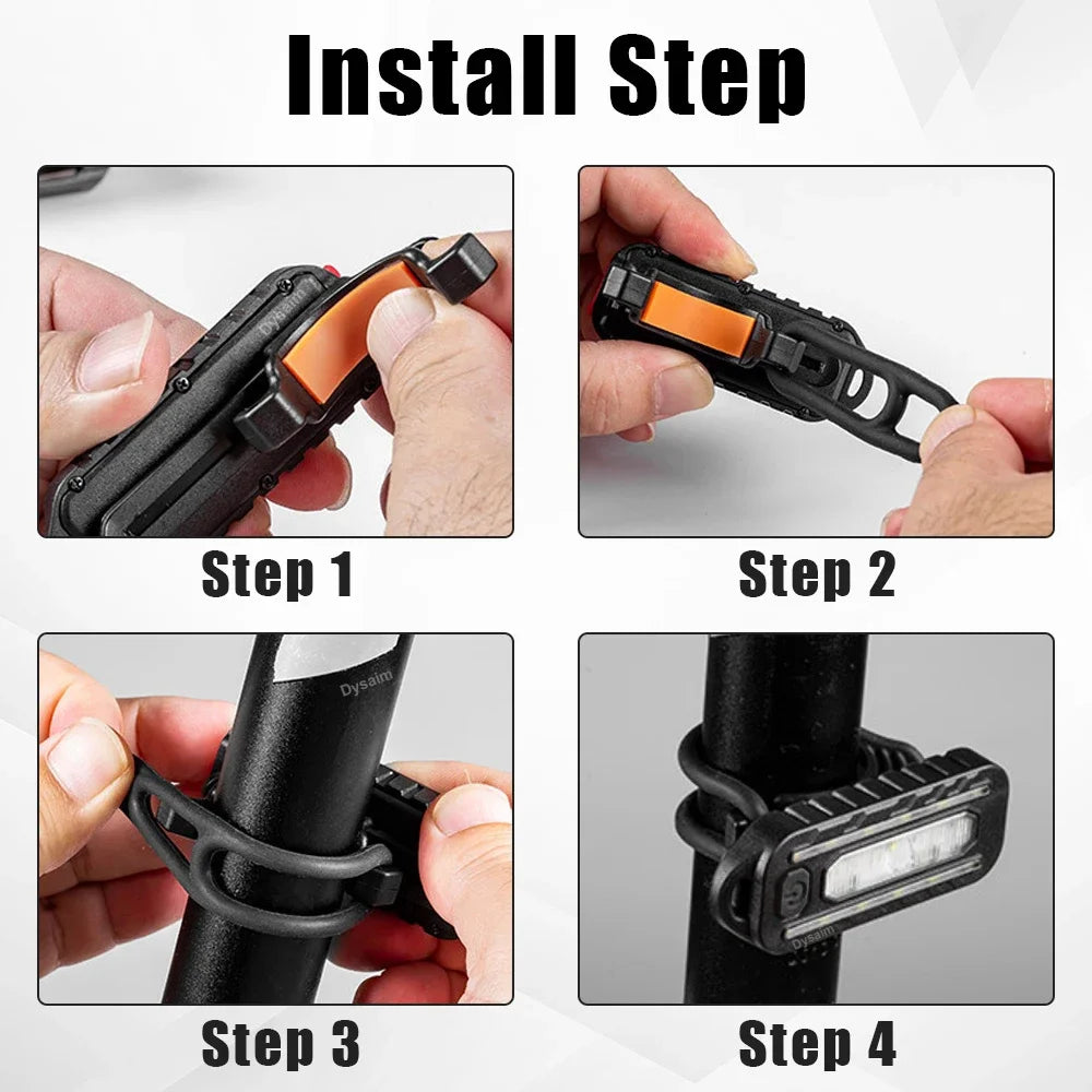 Lampe de poche tactique porte-clés - Lampe de travail LED professionnelle