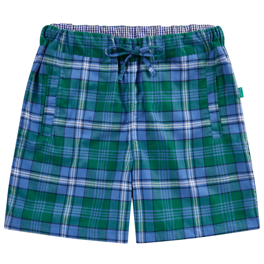 Green Sea Turtle Organic Cotton Lounge Shorts