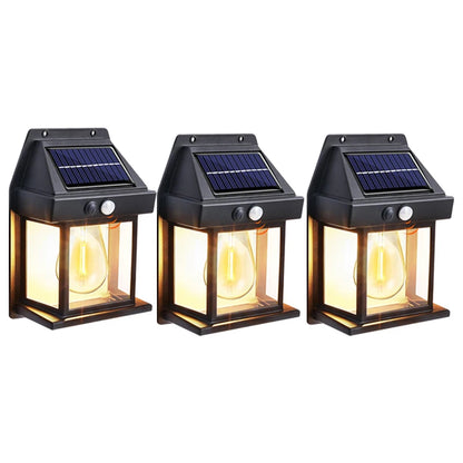 Solar-Powered Waterproof Outdoor Wall Light | Motion Sensor - Bascora