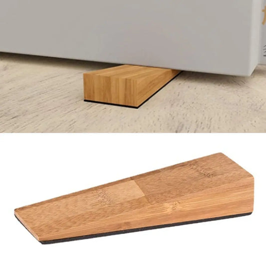Butée de porte en bois - Sans perçage, protection résistante à l'usure