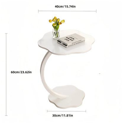 Light Luxury Round Side Table - Modern Metal Coffee Table