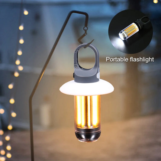 Rechargeable LED Camping Lantern - 5 Lighting Modes