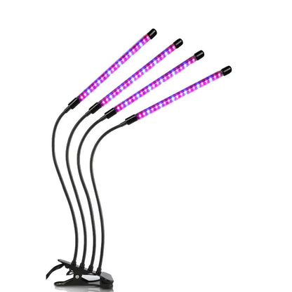 USB 5V LED Grow Light Bulb - Full Spectrum 10W-40W Phyto Lamp - Bascora