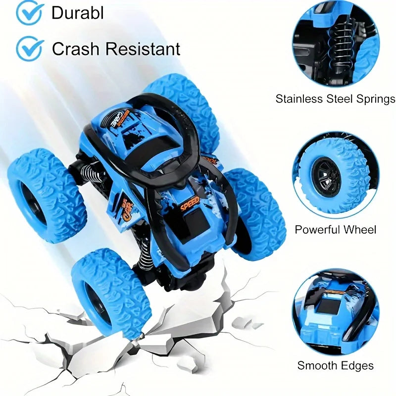 Monster Truck Toy Set - Manual Operation for Kids Aged 3-6