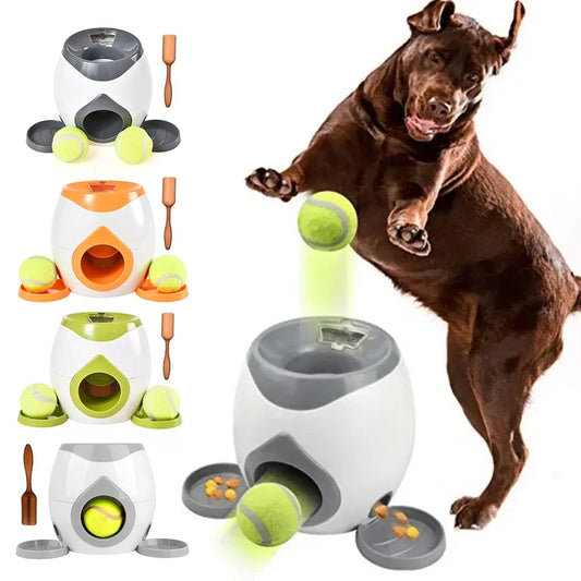 Distributeur de nourriture interactif pour animaux de compagnie - Jouet intelligent à lancer pour chat