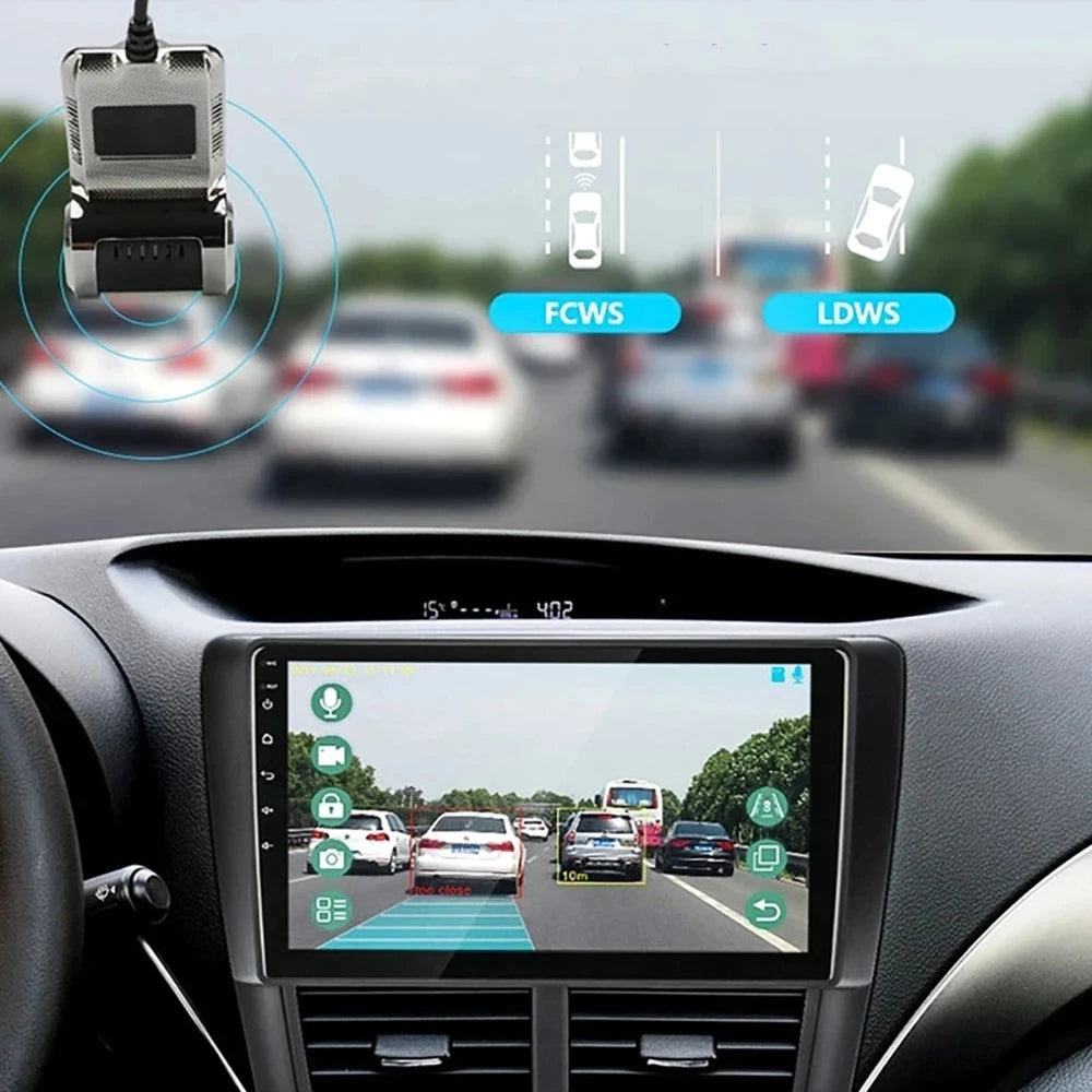 Cámara de salpicadero DVR ADAS LDWS para coche - Full HD 1080P