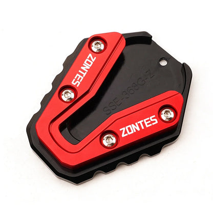 Motorcycle Kickstand Extension Pad - Enlarged Side Stand Pedal - Bascora