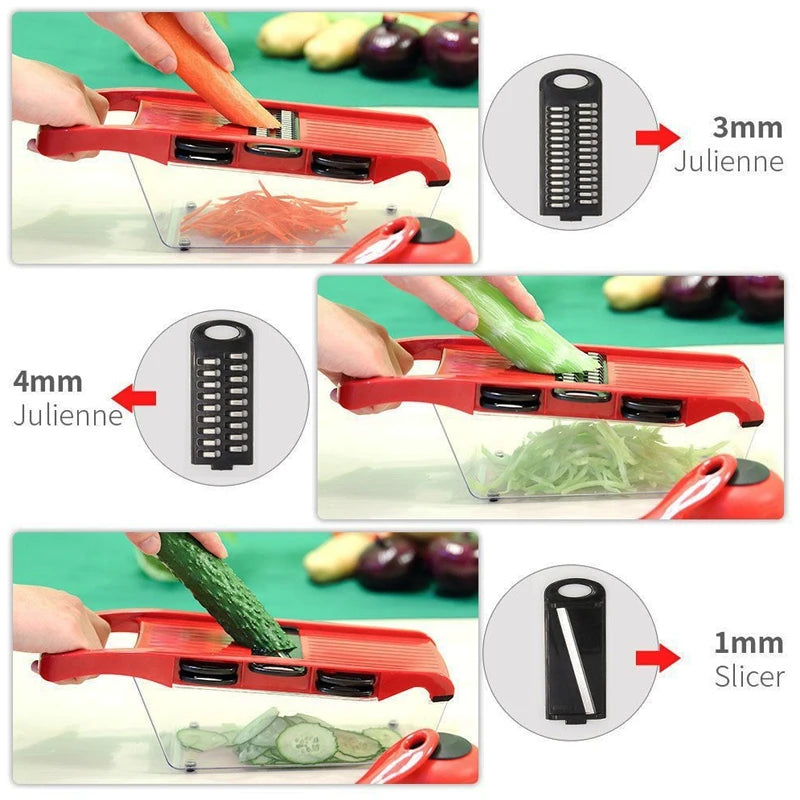 Vegetable Chopper & Multifunctional Grater