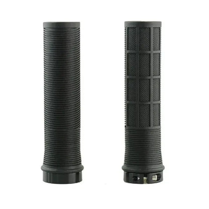 TPR Bicycle Grips - Aluminum Alloy Lock-On Handlebar - Bascora