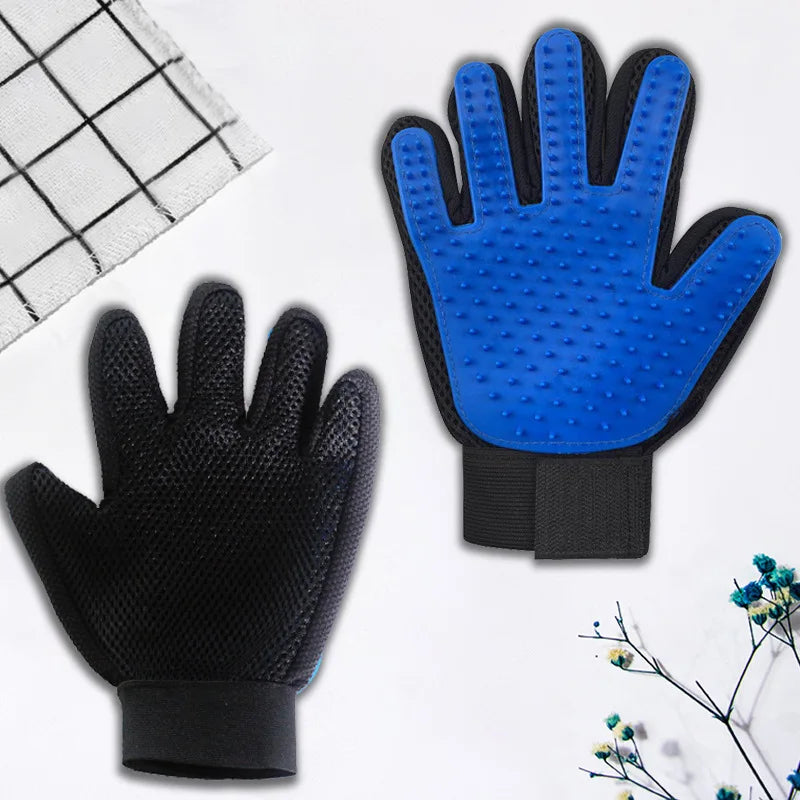 Gants de toilettage pour chiens : un éliminateur efficace des poils d'animaux