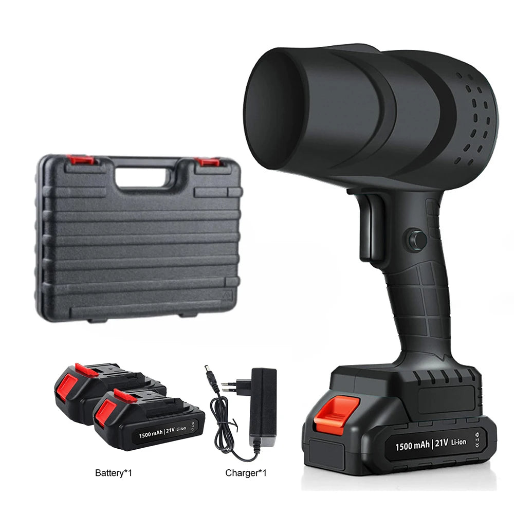 Electric Turbo Fan Blower - 380W Cordless Leaf Blower for 21V Battery