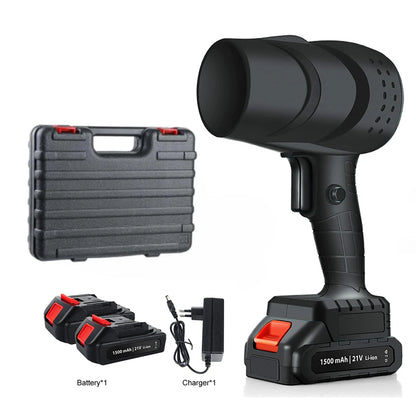 Electric Turbo Fan Blower - 380W Cordless Leaf Blower for 21V Battery - Bascora