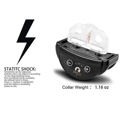Dog Anti-Bark Collar | Vibration | Auto | Anti Barking Collar - Bascora