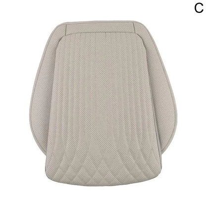 Luxury Leather Car Seat Cushion - 54cm Universal - Bascora