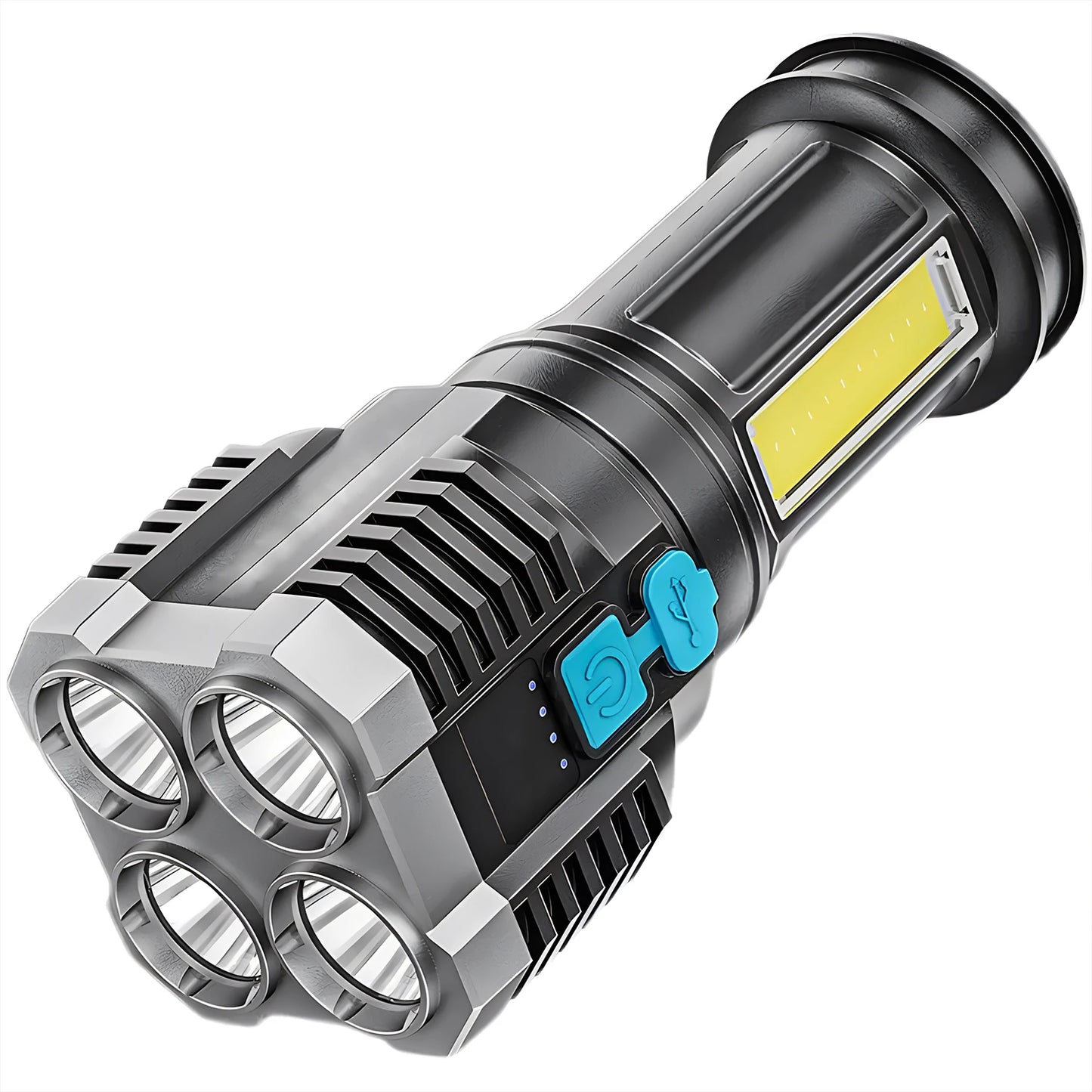 Self Defense Flashlight - Rechargeable High Power