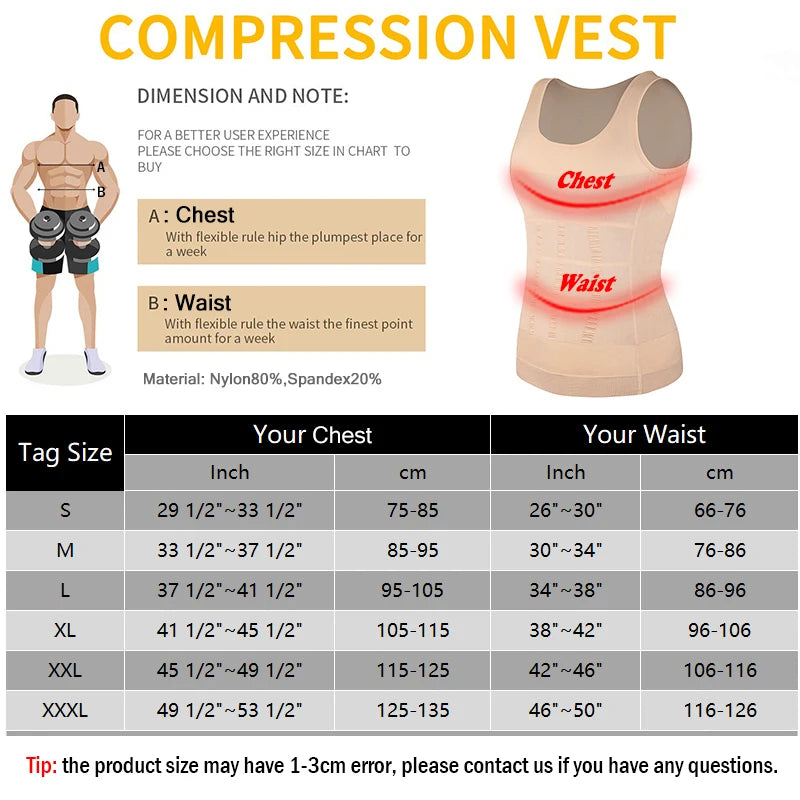 Men's Slimming Vest