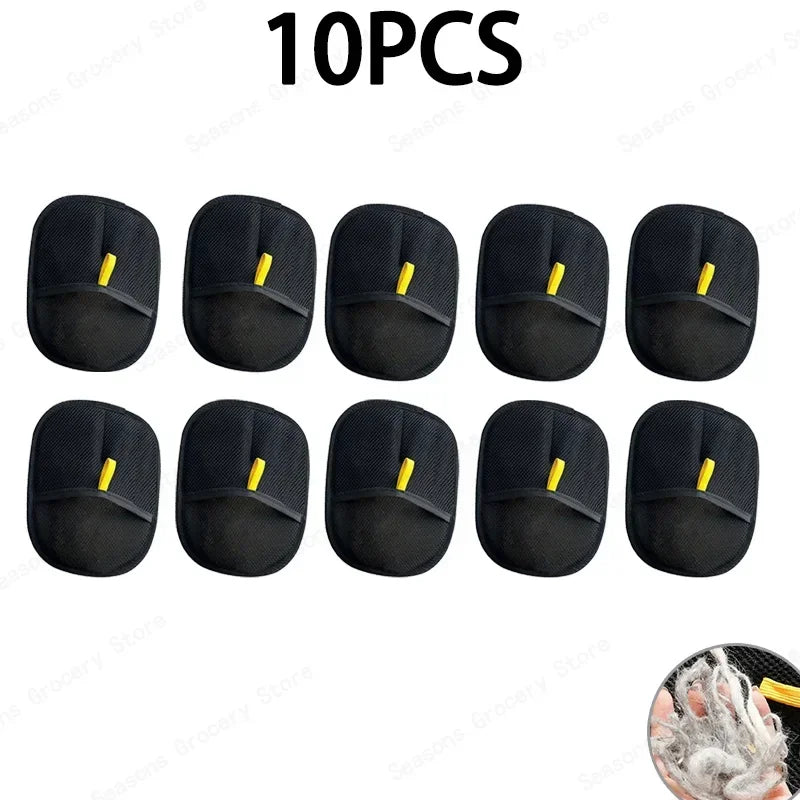 Gants anti-poils pour animaux de compagnie – Outil de toilettage et de nettoyage antistatique