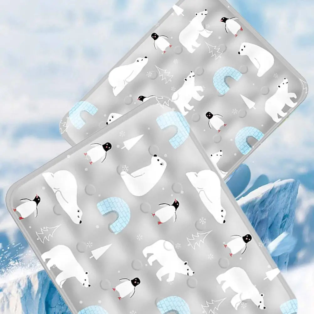 Pet Cooling Mat - Gel Ice Pad for Dogs & Cats