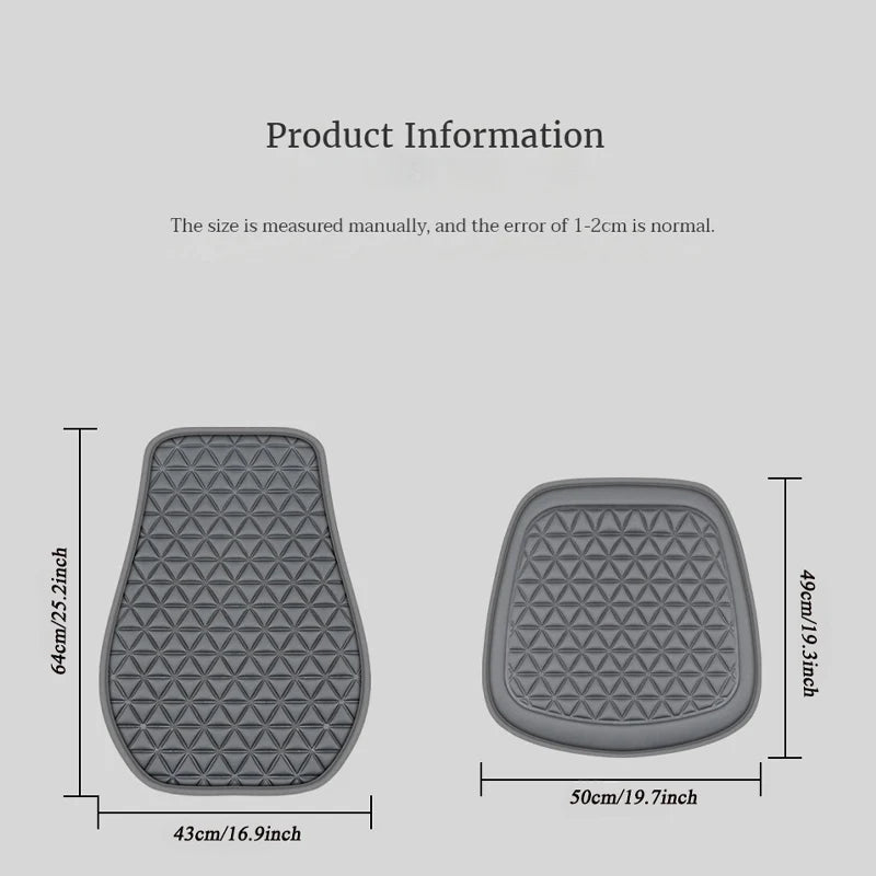 Coussin de siège auto suspendu 3D - Motif en relief