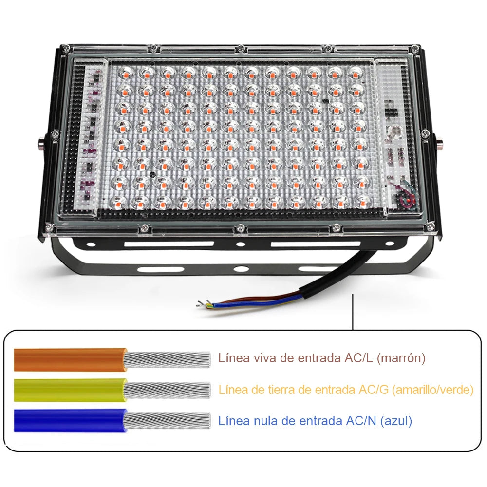 LED Grow Light AC220V - Full Spectrum Phytolamp 50W/100W/150W