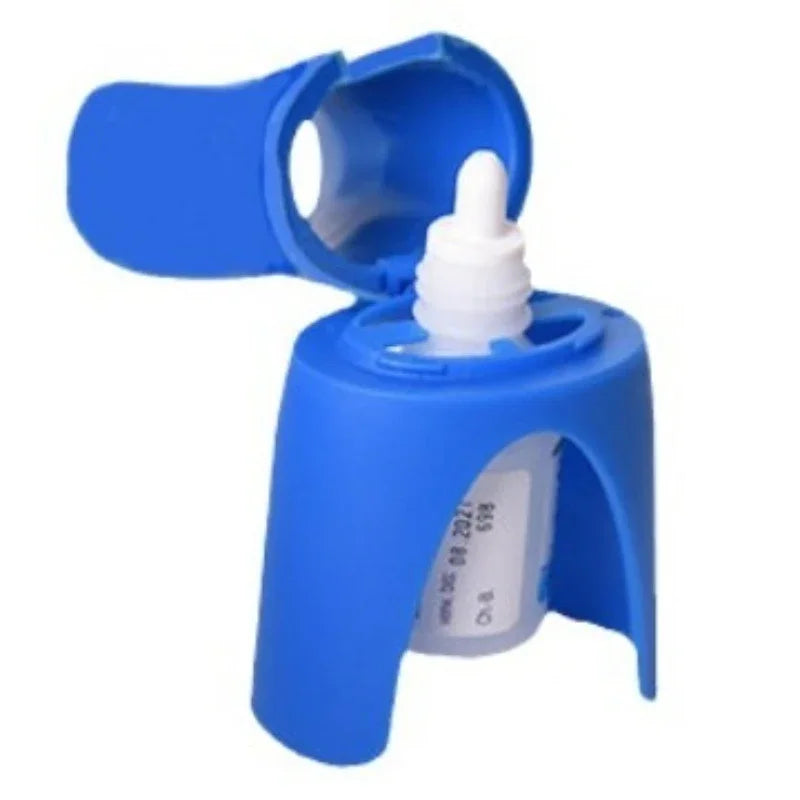 Eye Drop Bottle Helper - Reusable Eyedrop Guide Applicator