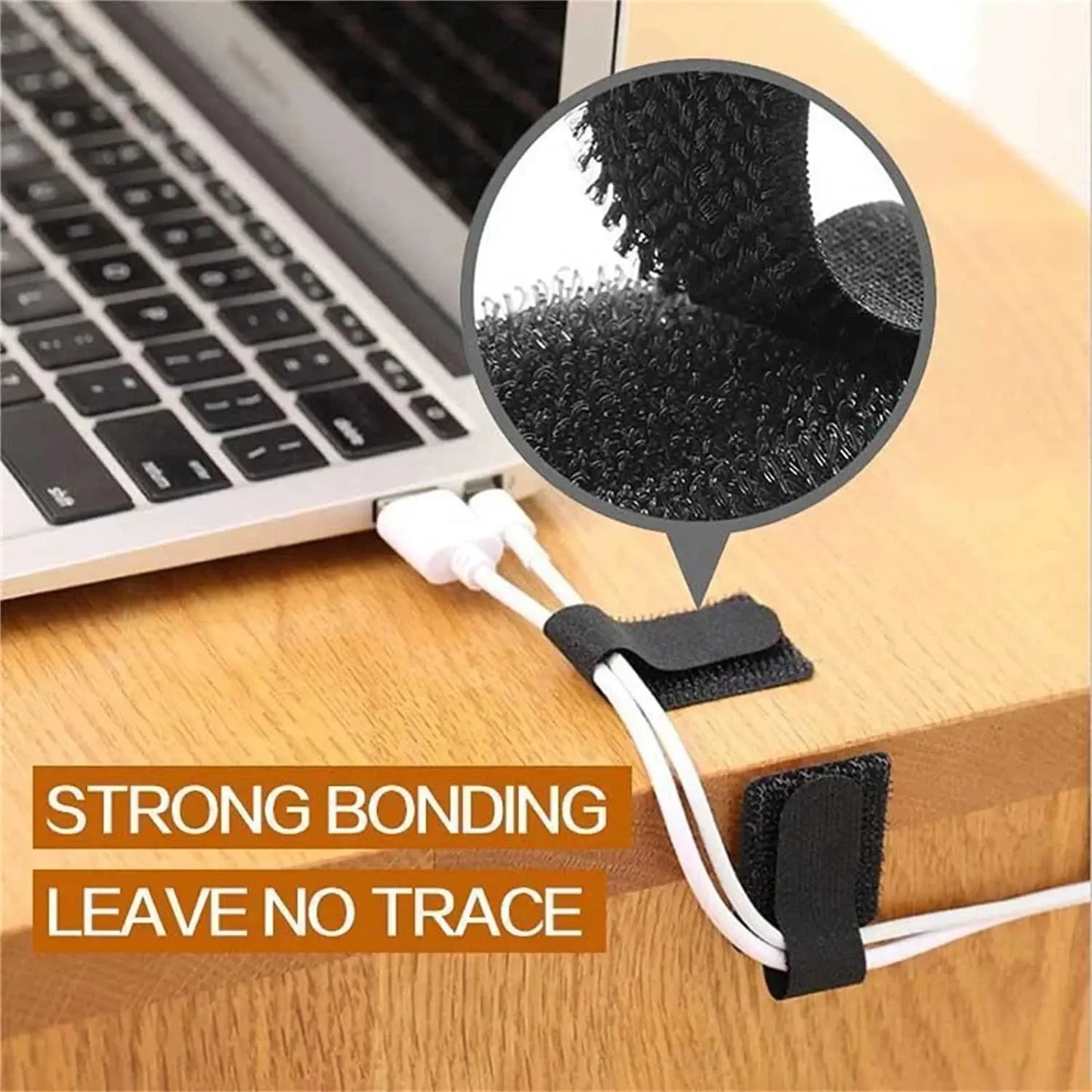 Bridas organizadoras de cables: bridas de nailon desmontables para la gestión de cables