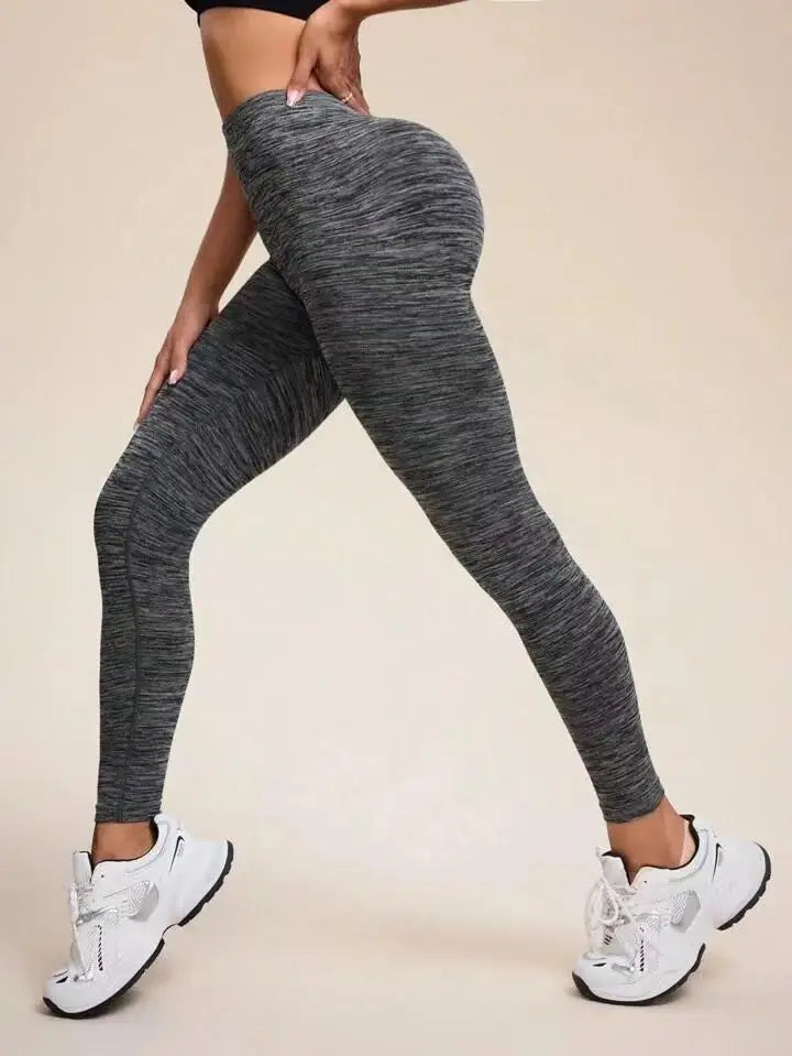 Women's V-Waist Butt Lifting Yoga Leggings - High Elastic Gym Wear