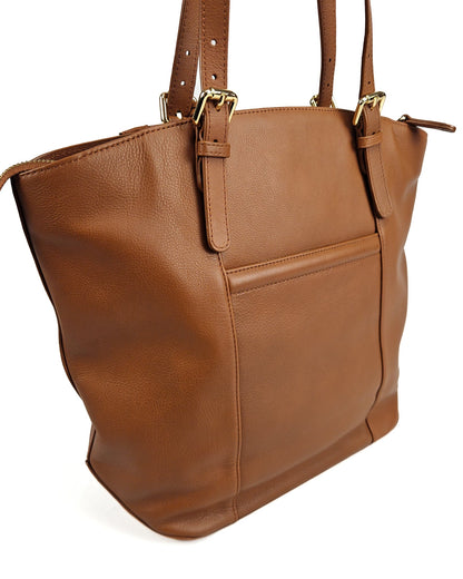 Sienna Leather Tote Bag