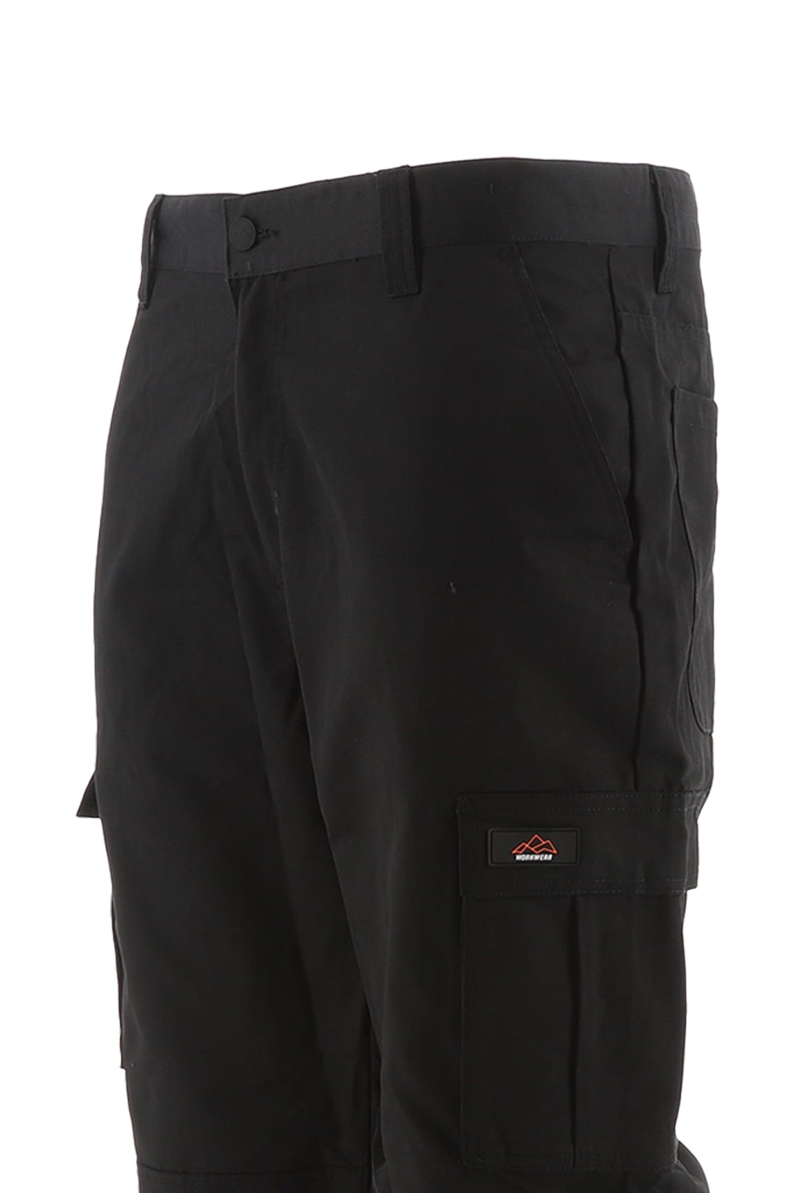 North Peak Workwear Vector Black Cargo Trousers