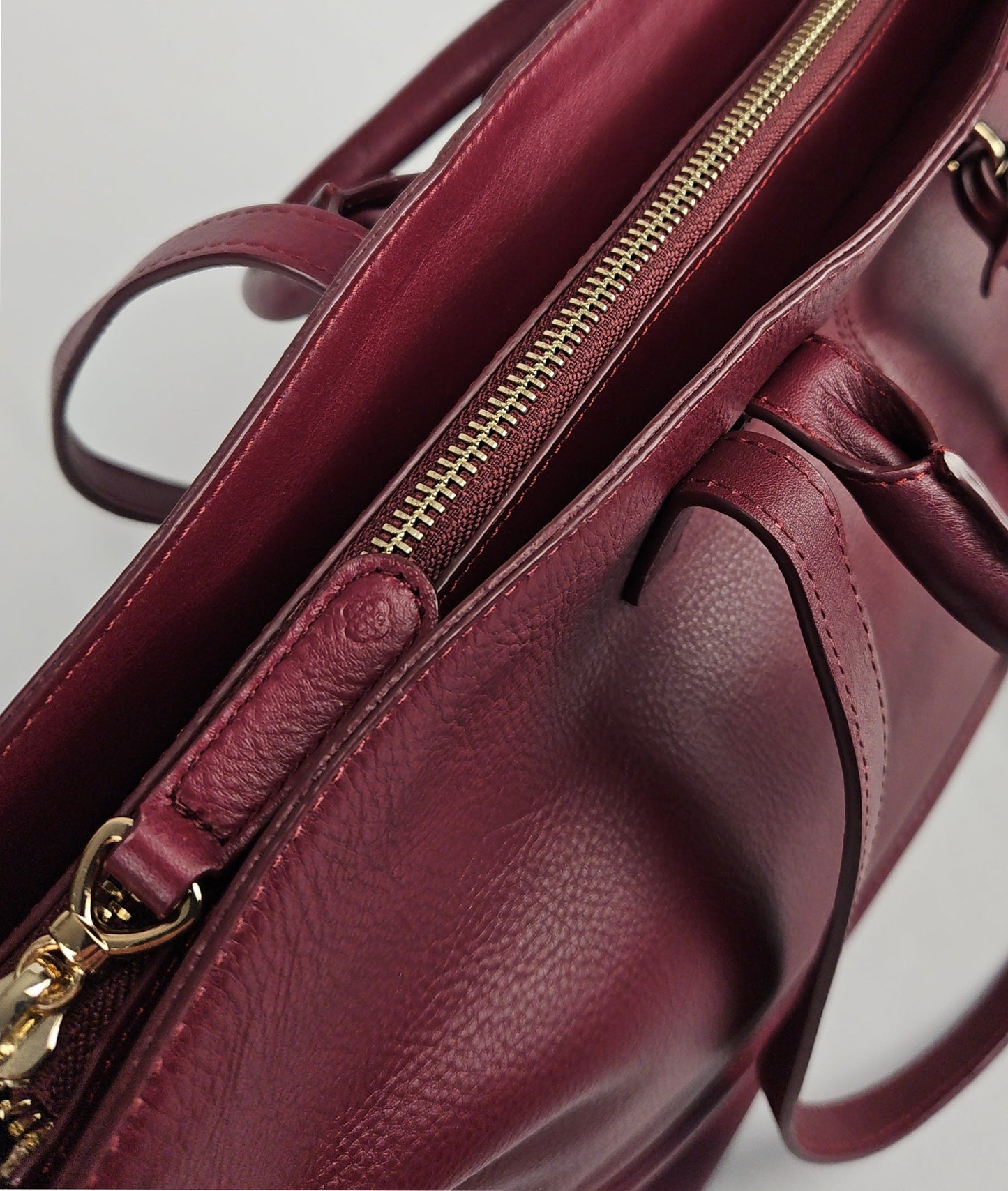 Victoria Leather Tote Bag