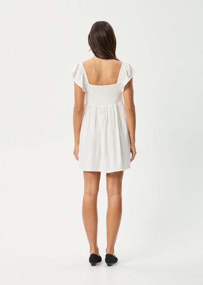 Afends Twila Linen Blend Mini Dress