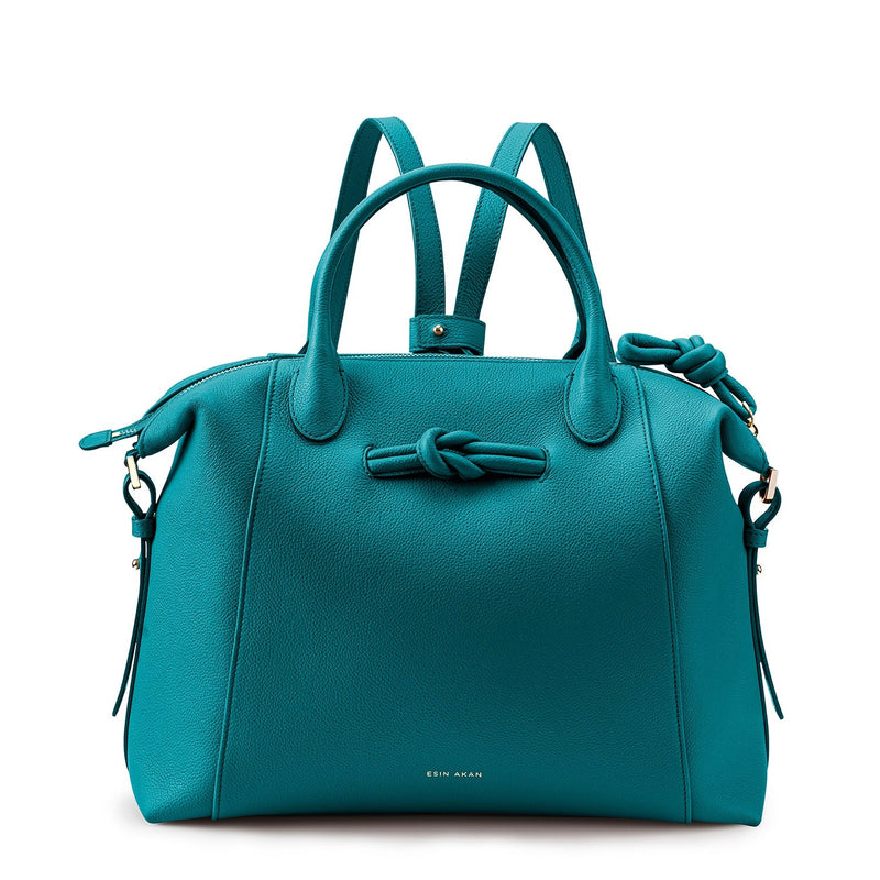 Esin Akan Wimbledon Leather Laptop Backpack