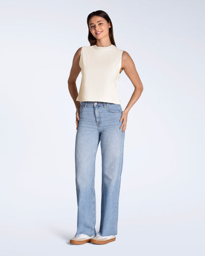 Crew Neck Organic Tank Top