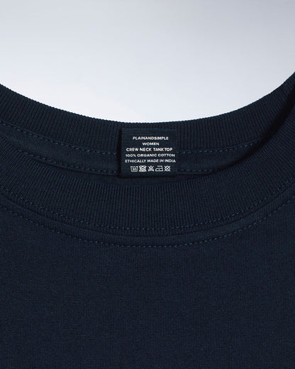 Crew Neck Organic Tank Top
