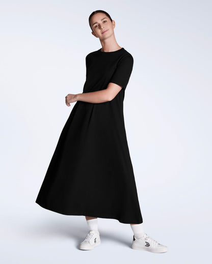 Long Line Organic T-Shirt Dress