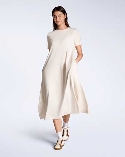 Long Line Organic T-Shirt Dress