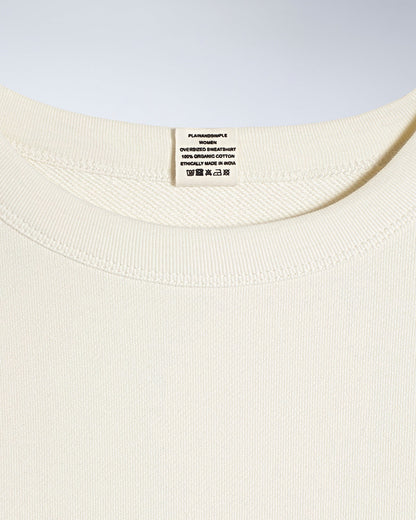 Oversized Organic Sweatshirt