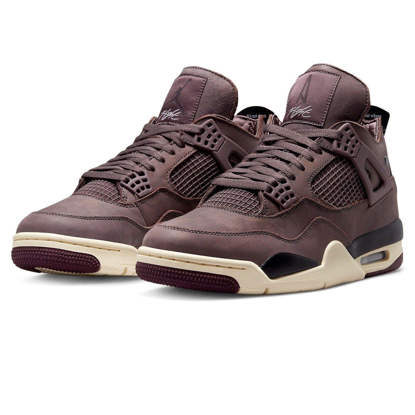 A Ma Maniére x Air Jordan 4 Retro 'Violet Ore' - Bascora