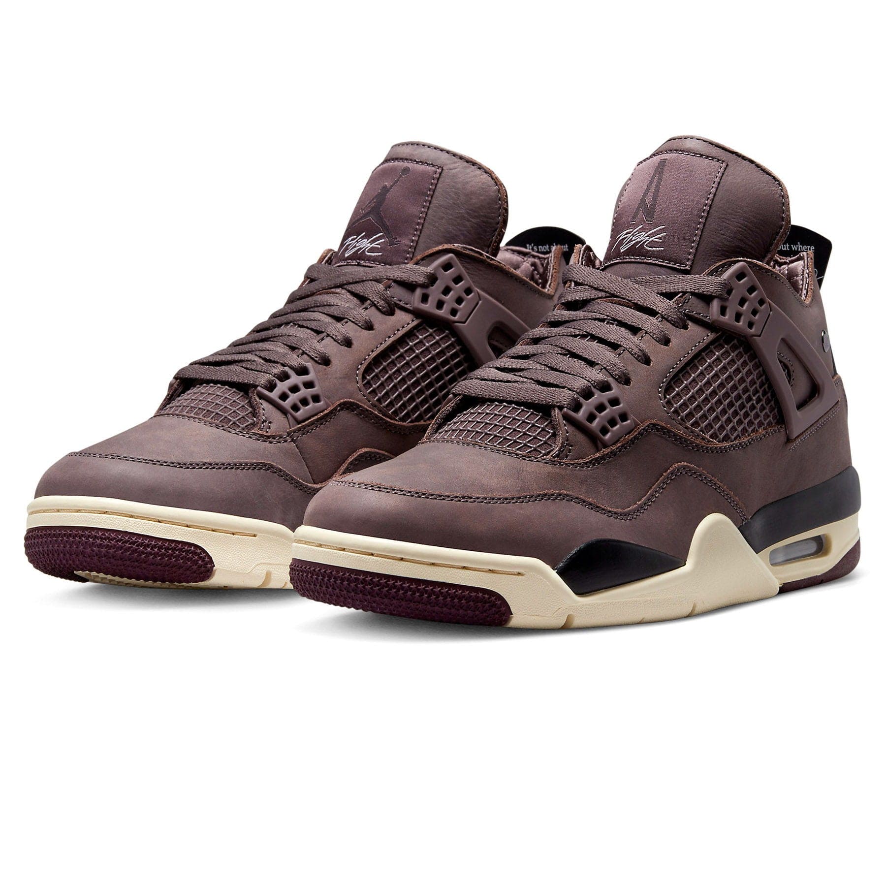 A Ma Maniére x Air Jordan 4 Retro 'Violet Ore' - Bascora