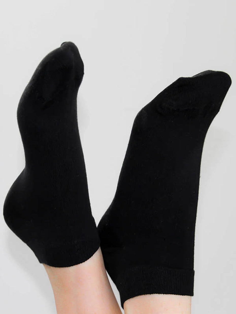 Earth Wardrobe Organic Cotton Trainer Socks: 6-Pack