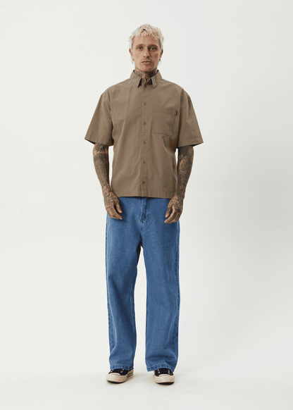 Afends Everyday Short Sleeve Shirt - Bascora