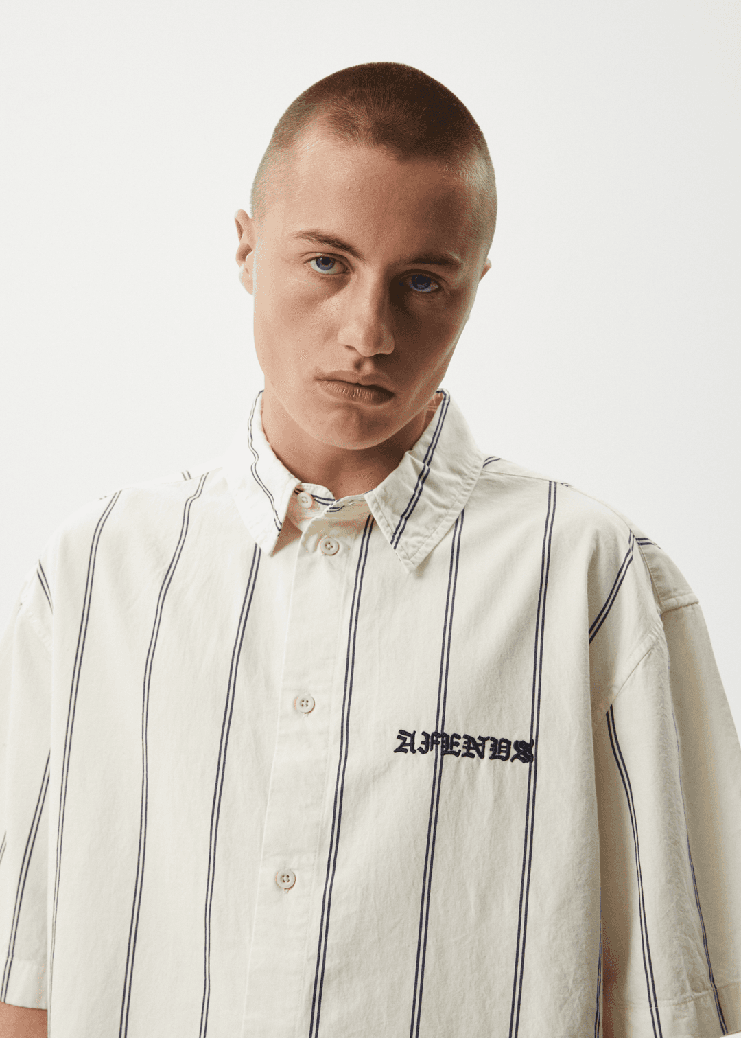 AFENDS Fineline Short Sleeve Shirt - Bascora