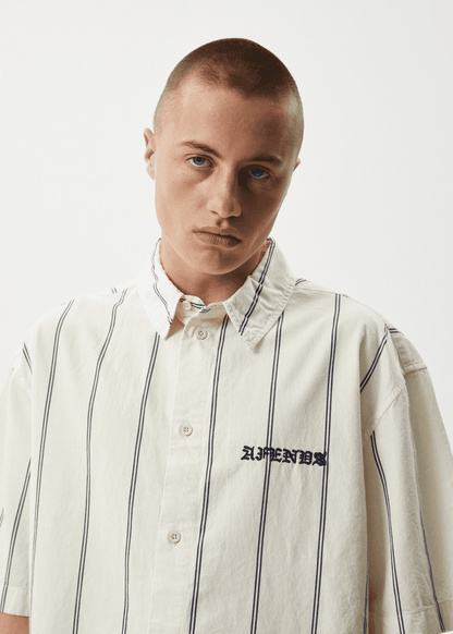 AFENDS Fineline Short Sleeve Shirt - Bascora