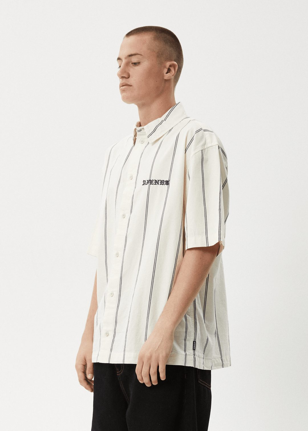 AFENDS Fineline Short Sleeve Shirt - Bascora
