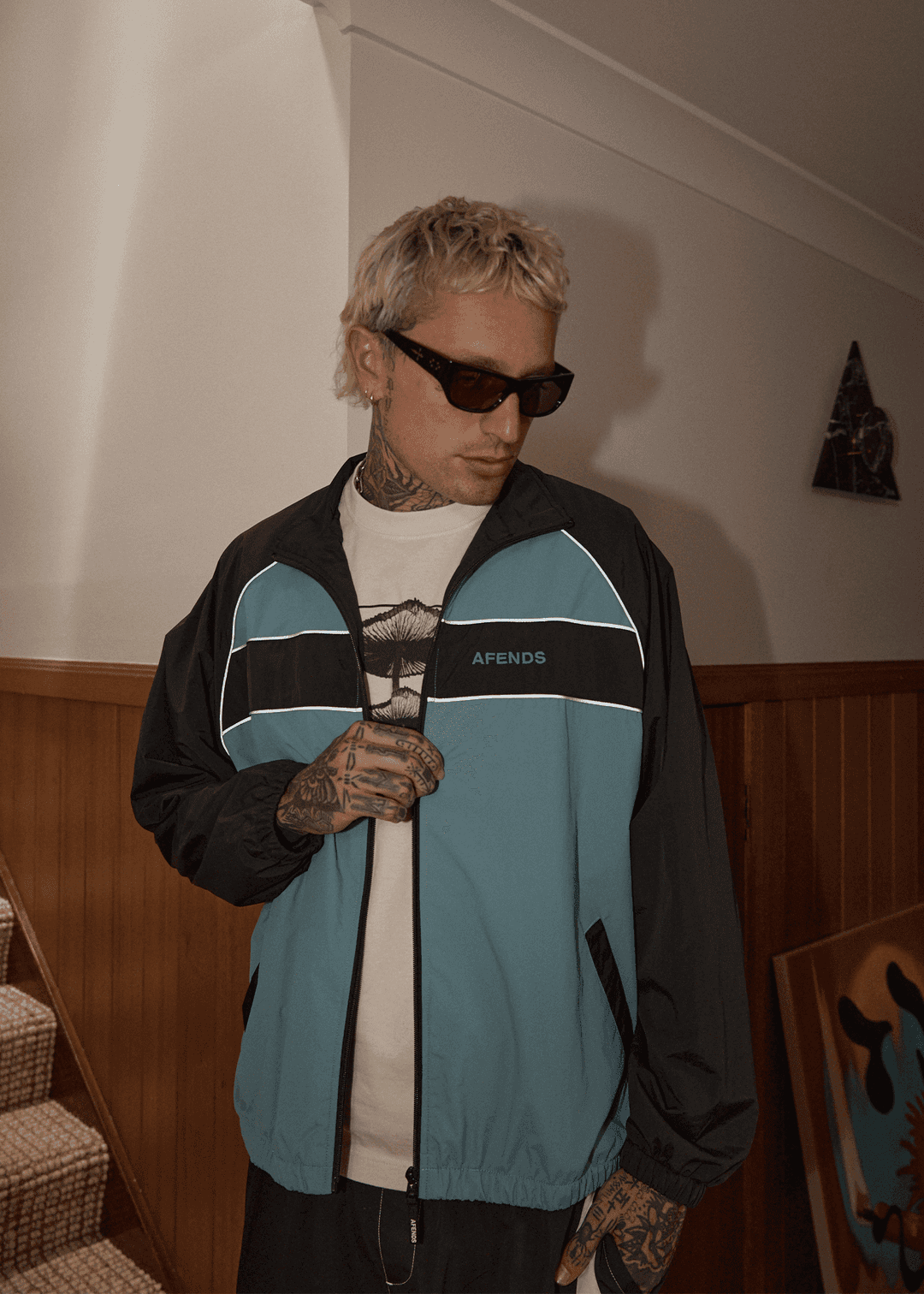 AFENDS Spicy Sports Spray Jacket - Bascora