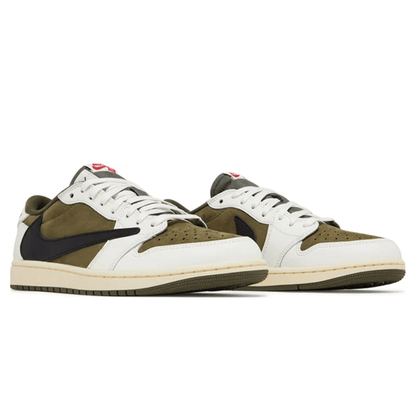 Air Jordan 1 Low OG x Travis Scott SP 'Medium Olive' - Bascora